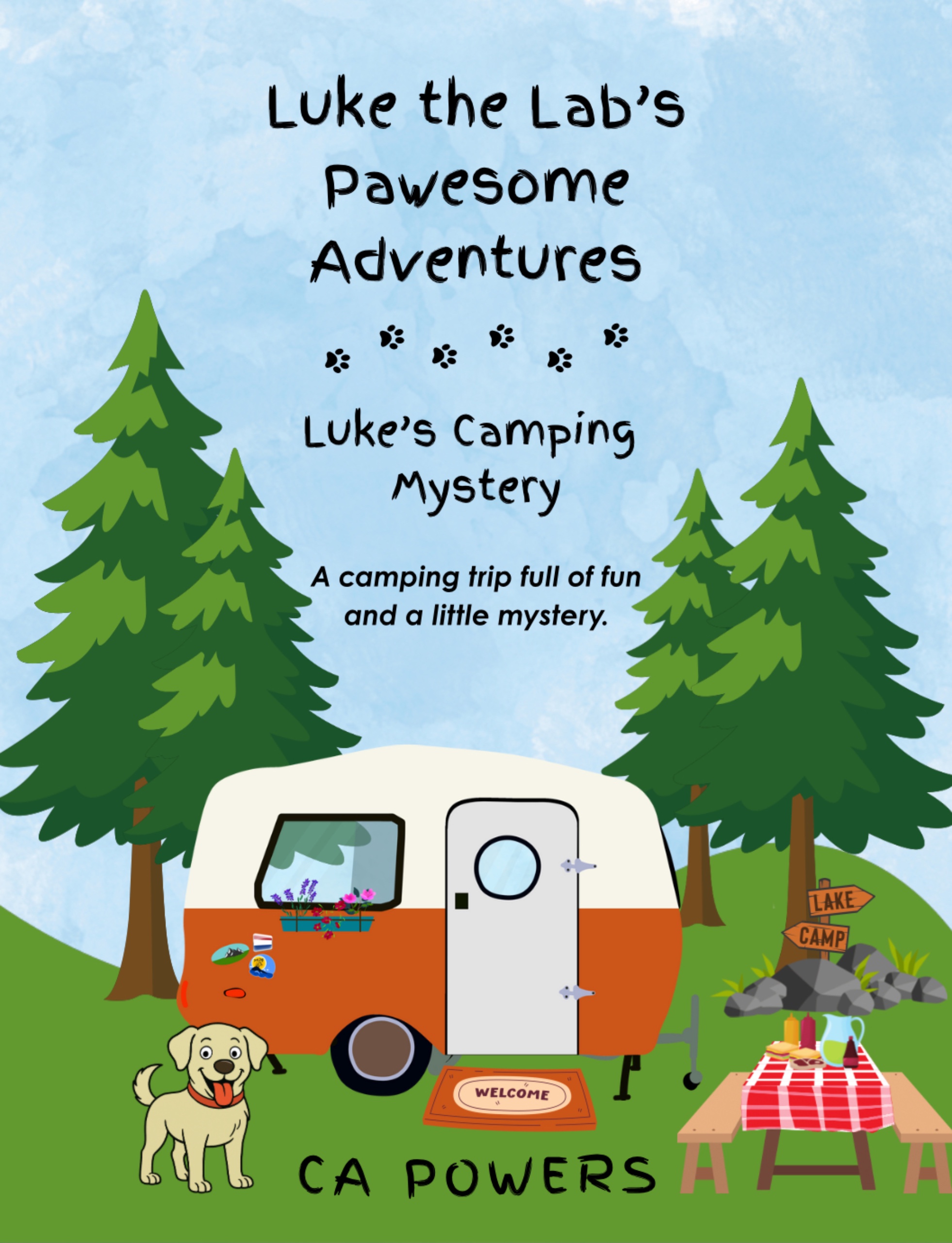 Luke the Lab's Pawesome Adventures : Luke's Camping Mystery